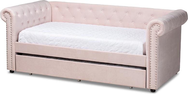 Wholesale Interiors Daybeds - Mabelle 95.3" Daybed Light Pink