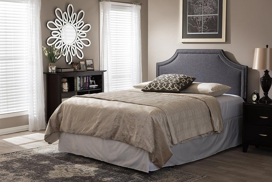 Wholesale Interiors Headboards - Avignon Full Headboard Dark Gray