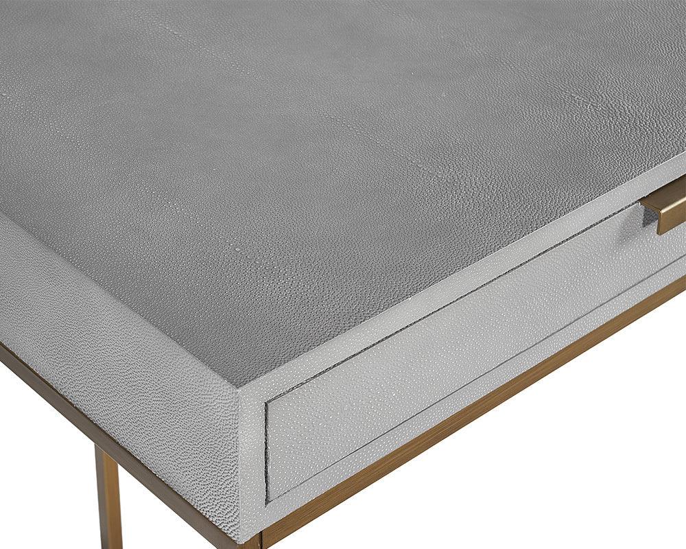 SUNPAN Desks - Jiro Desk - Grey Shagreen