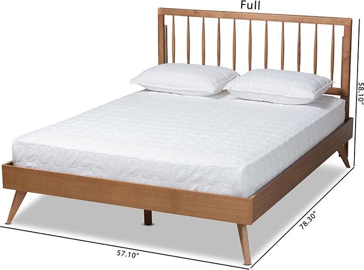 Wholesale Interiors Beds - Toru Full Bed Ash Walnut