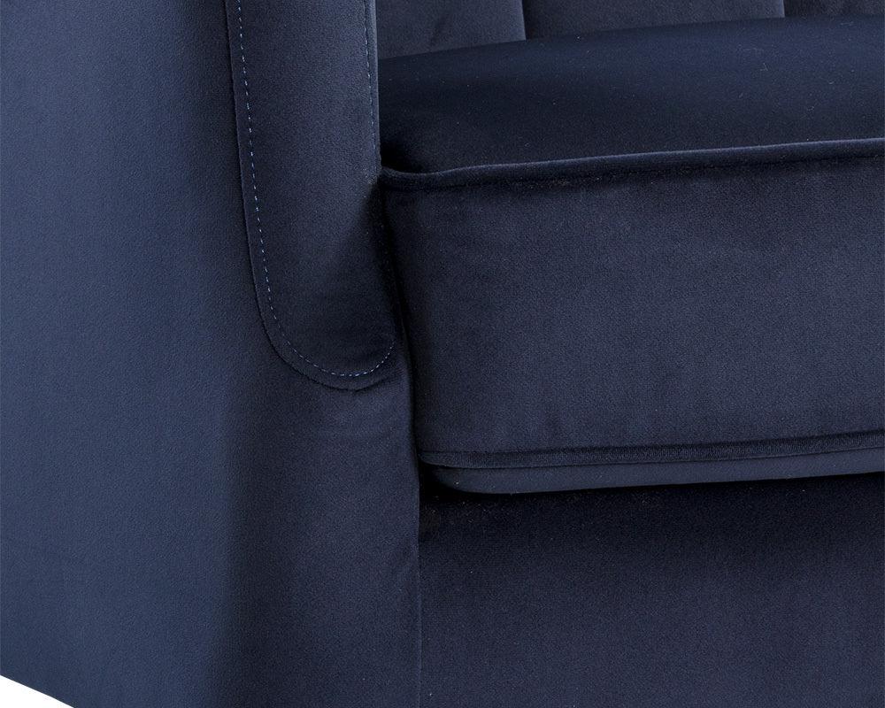 SUNPAN Accent Chairs - Patrice Lounge Chair Abbington Navy