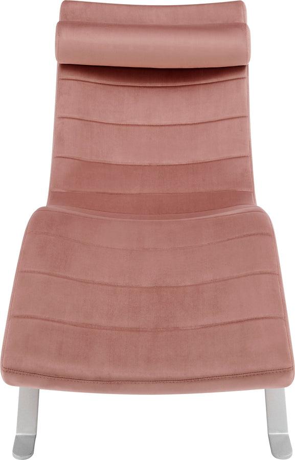 Euro Style Accent Chairs - Gilda Lounge Chair Rose