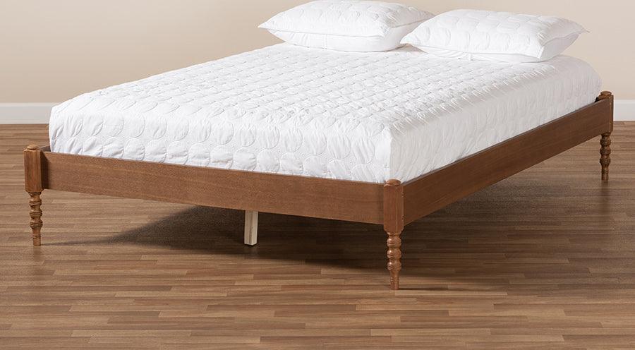 Wholesale Interiors Beds - Cielle King Bed Ash Walnut