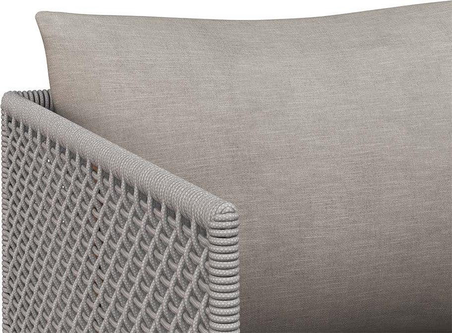 SUNPAN Outdoor Dining Chairs - Crete Dining Armchair Natural Pallazo Taupe