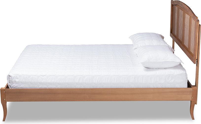 Wholesale Interiors Beds - Marieke Full Bed Ash walnut