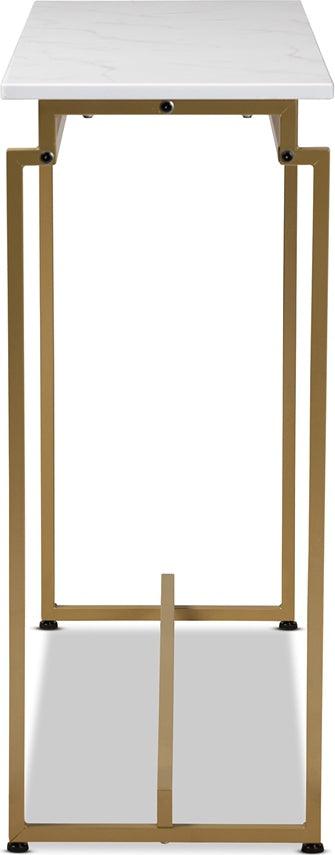 Wholesale Interiors Consoles - Renzo Console Table Brushed Gold