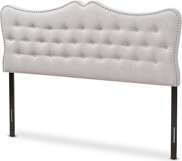 Wholesale Interiors Headboards - Emma Queen Headboard Grayish Beige