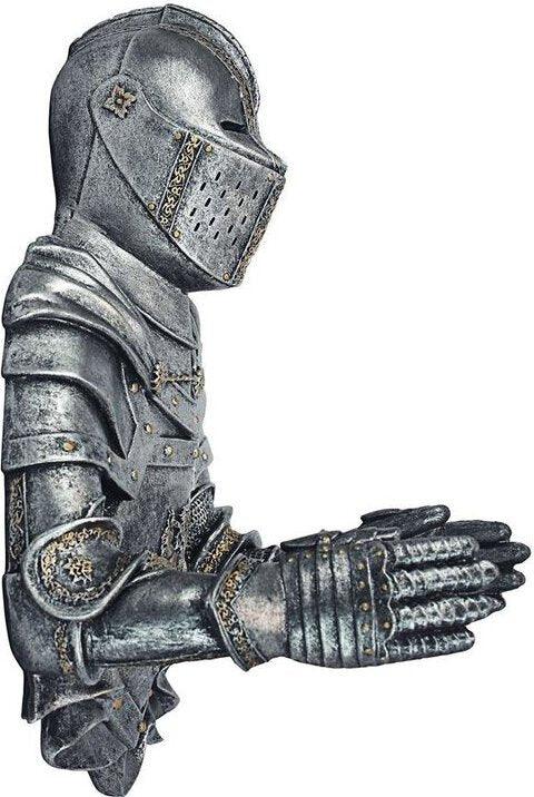 Design Toscano Spooky Decor - A Knight To Remember Tp Holder