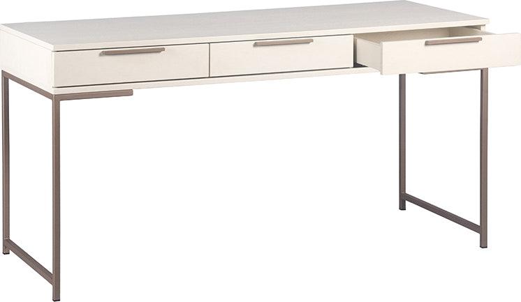 SUNPAN Desks - Rebel Desk - Champagne Gold - Cream