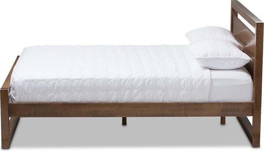 Wholesale Interiors Beds - Torino King Bed Walnut