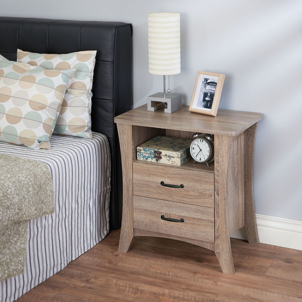 ACME Side & End Tables - ACME Colt Accent Table, Rustic Natural