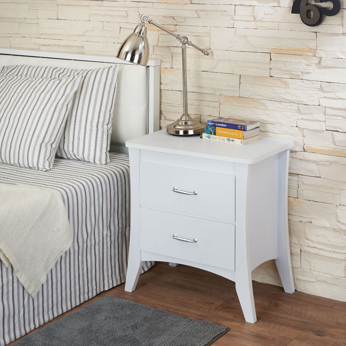 ACME Side & End Tables - ACME Babb Accent Table, White