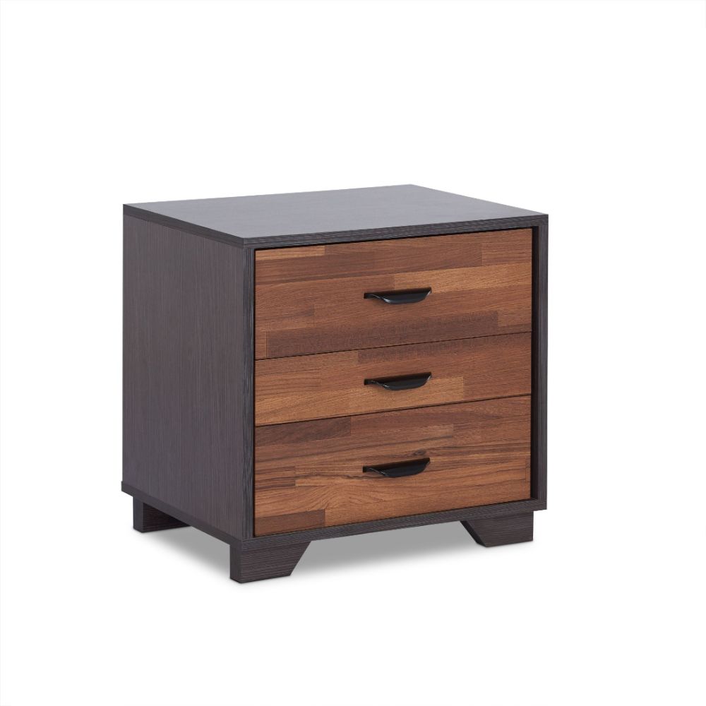 ACME Side & End Tables - ACME Eloy Accent Table, Walnut & Espresso