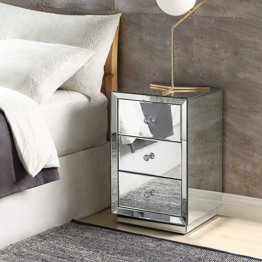 ACME Side & End Tables - ACME Nyoka Accent Table, Mirrored