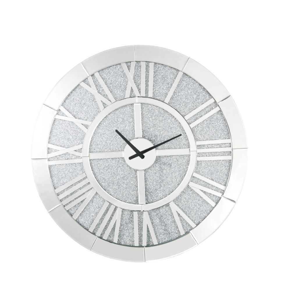 ACME Clocks - ACME Nowles Wall Clock, Mirrored