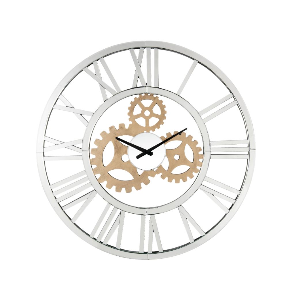 ACME Clocks - ACME Acilia Wall Clock, Mirrored