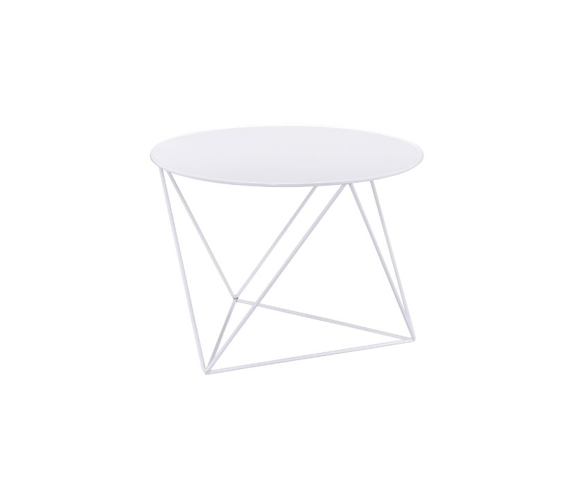 ACME Side & End Tables - ACME Epidia Accent Table, White Finish