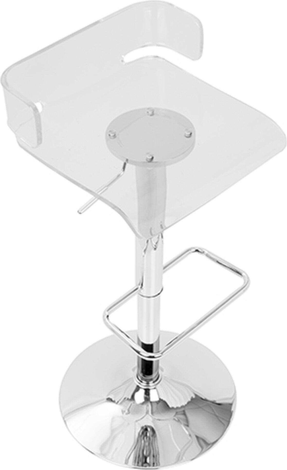 Lumisource Barstools - Pride Barstool Clear