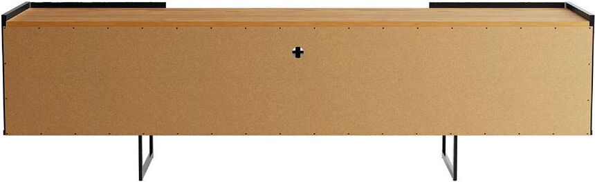 Manhattan Comfort TV & Media Units - Winston 70.86 TV Stand in Black and Cinnamon