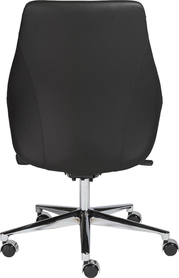 Euro Style Task Chairs - Bergen Low Back Office Chair w/o Armrests Black