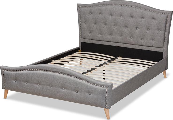 Wholesale Interiors Beds - Felisa King Bed Gray