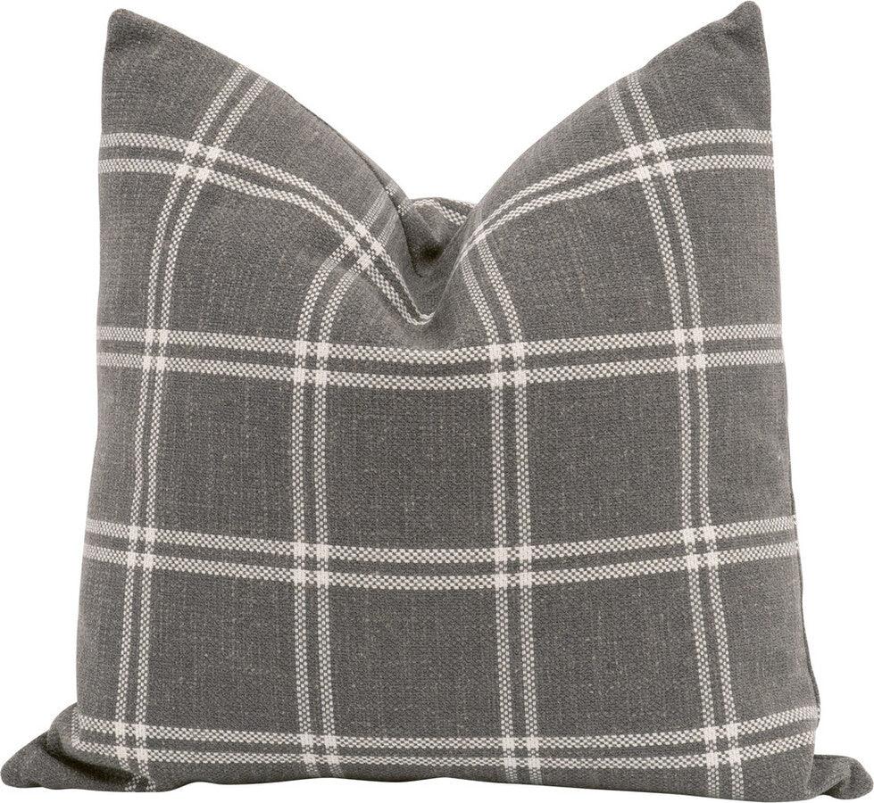 Essentials For Living Pillows & Throws - The Basic 22in Essential Pillow - Performance Walden Smoke