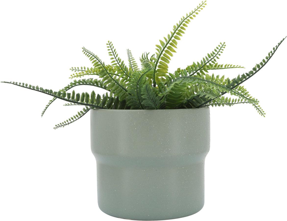 Sagebrook Home Planters - Ceremic S/3 7/9/10"d Mushroom Planters Greeen