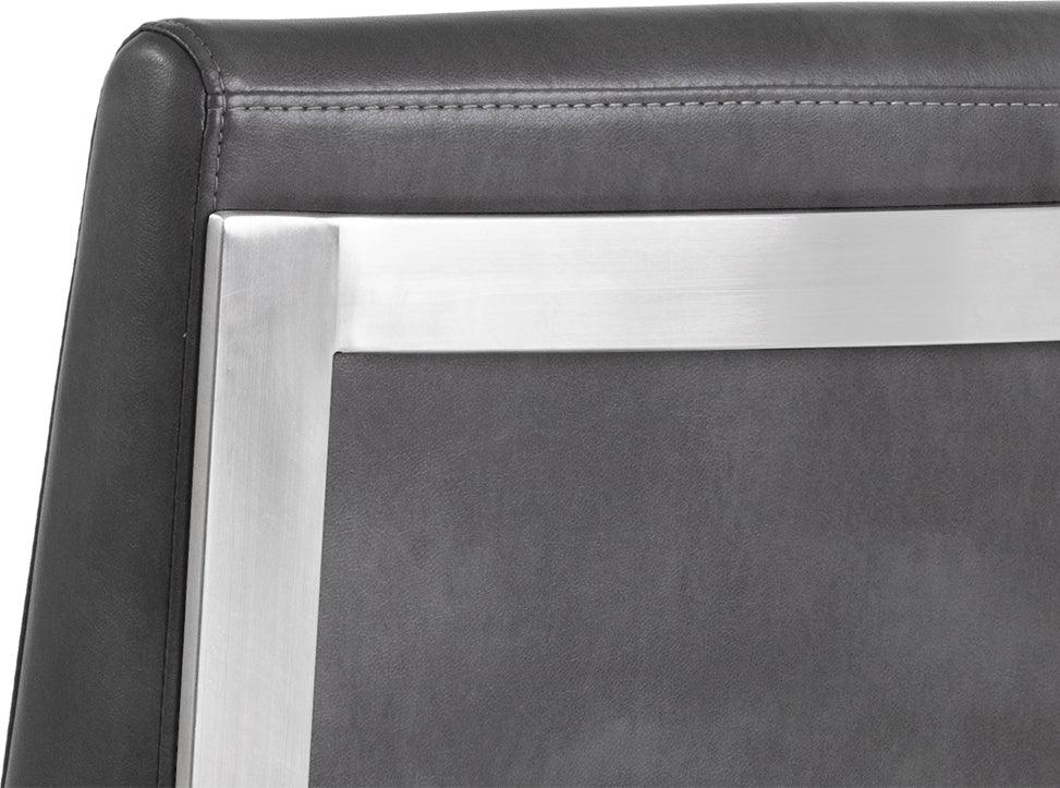 SUNPAN Dining Chairs - Dean Dining Chair - Stainless Steel - Cantina Magnetite