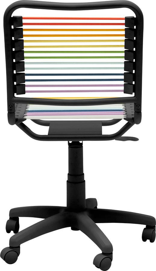 Euro Style Task Chairs - Bungie Low Back Office Chair Multicolor