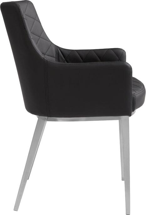 SUNPAN Dining Chairs - Chase Dining Armchair - Black