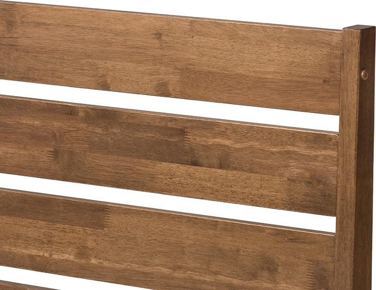 Wholesale Interiors Beds - Elmdon King Bed Walnut Brown