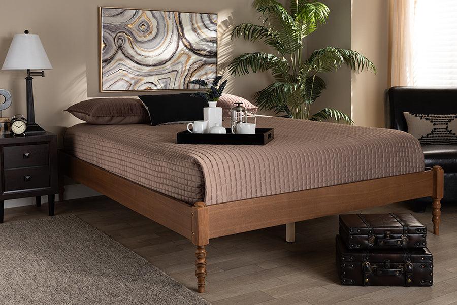 Wholesale Interiors Beds - Cielle Queen Bed Ash Walnut