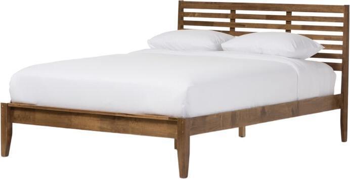 Wholesale Interiors Beds - Daylan Queen Bed Walnut