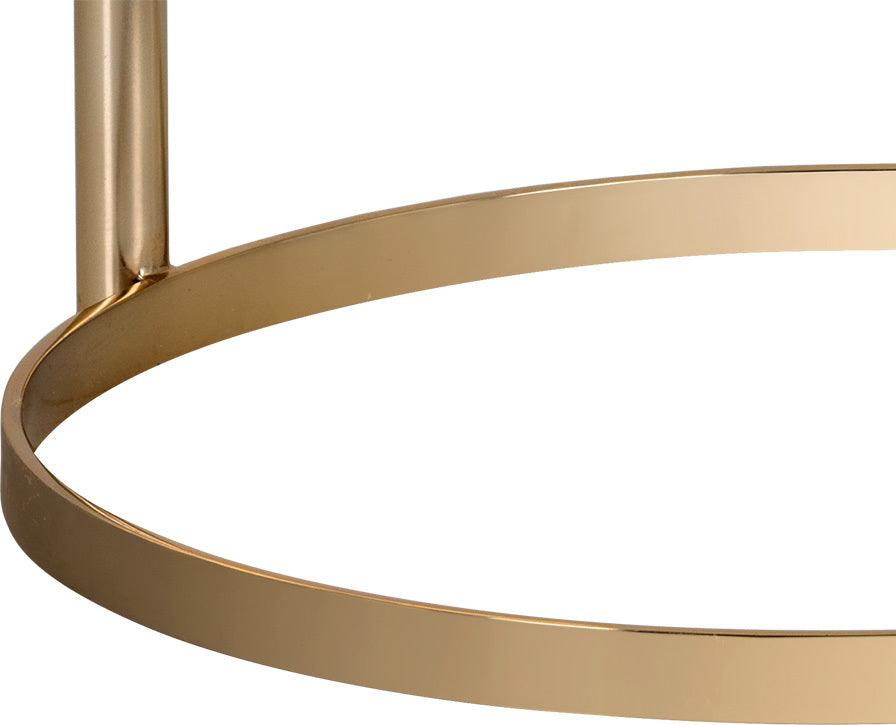 SUNPAN Side & End Tables - Helica Side Table - Antique Brass