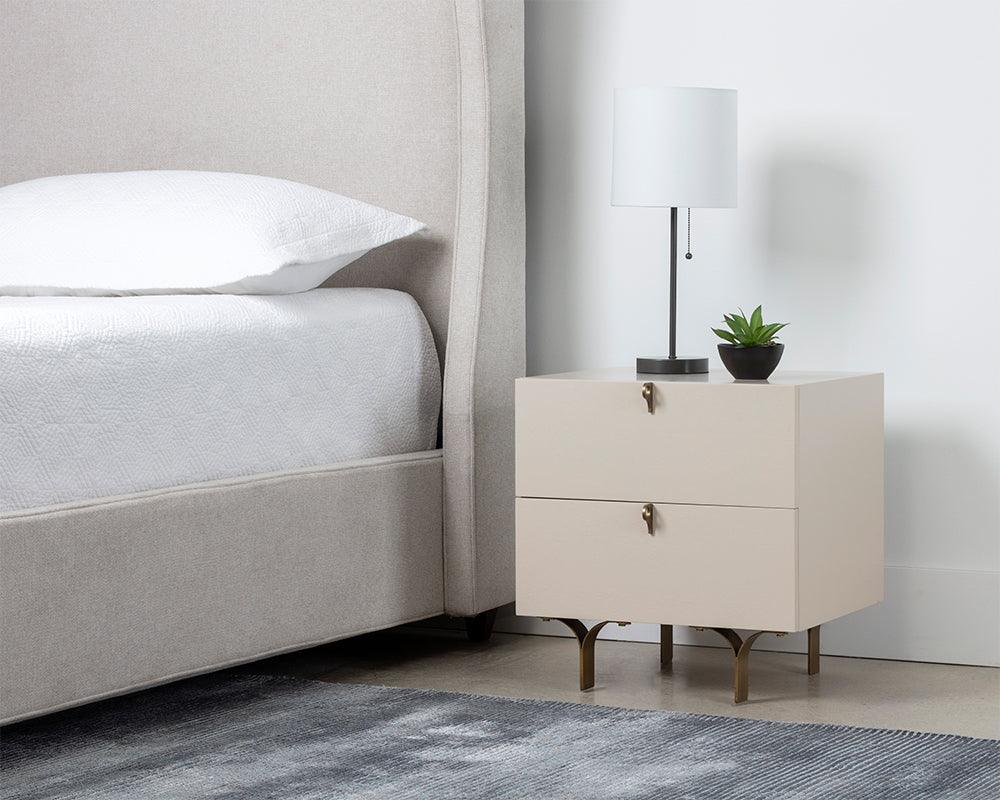 SUNPAN Nightstands & Side Tables - Celine Nightstand Cream