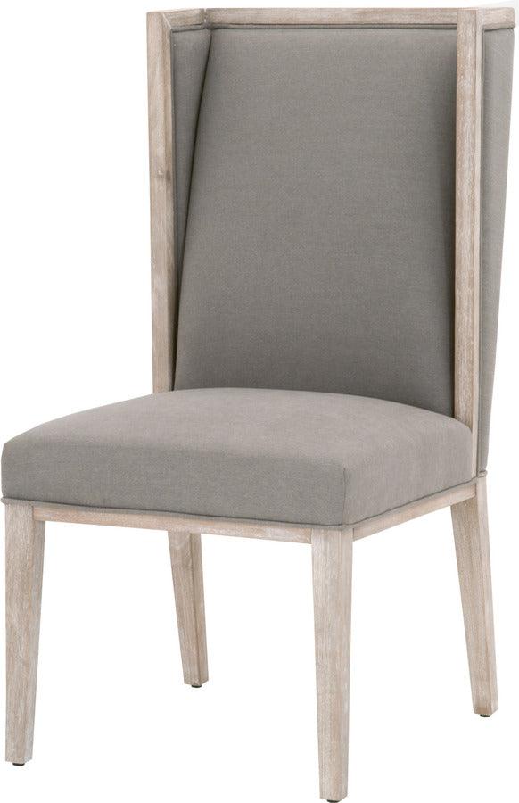 Essentials For Living Dining Chairs - Martin Wing Chair, Set Of 2 Gray Natural Gray