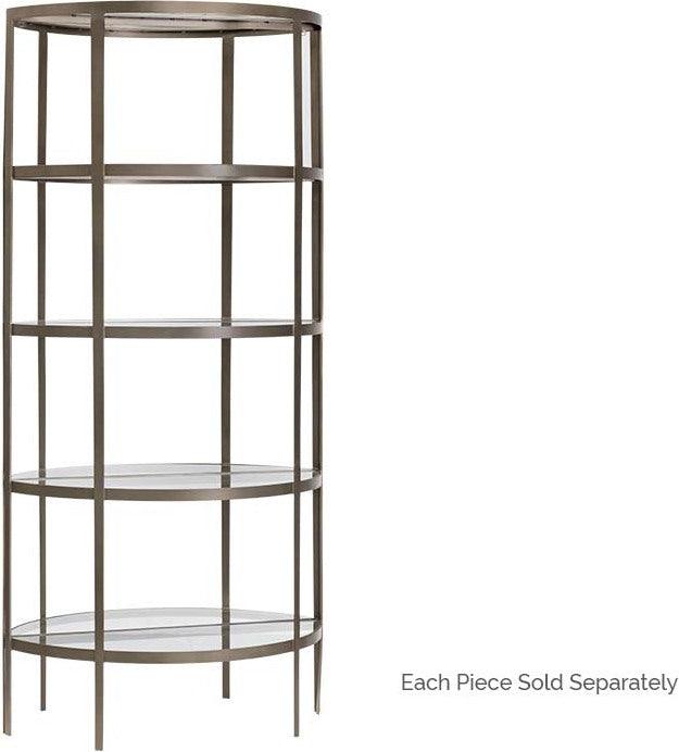 SUNPAN Shelves - Tempo Bookcase Gold Glass