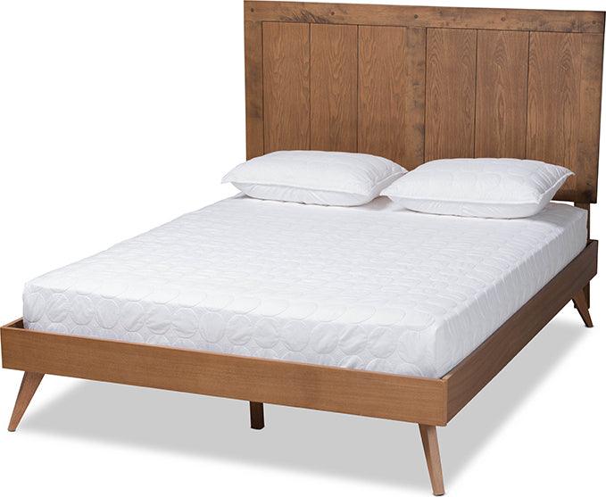 Wholesale Interiors Beds - Amira Full Bed Ash Walnut