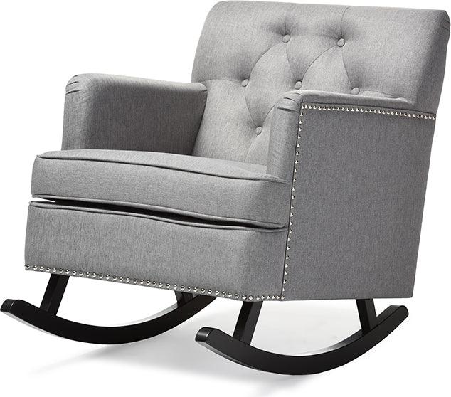 Wholesale Interiors Accent Chairs - Bethany 28.47" Accent Chair Gray