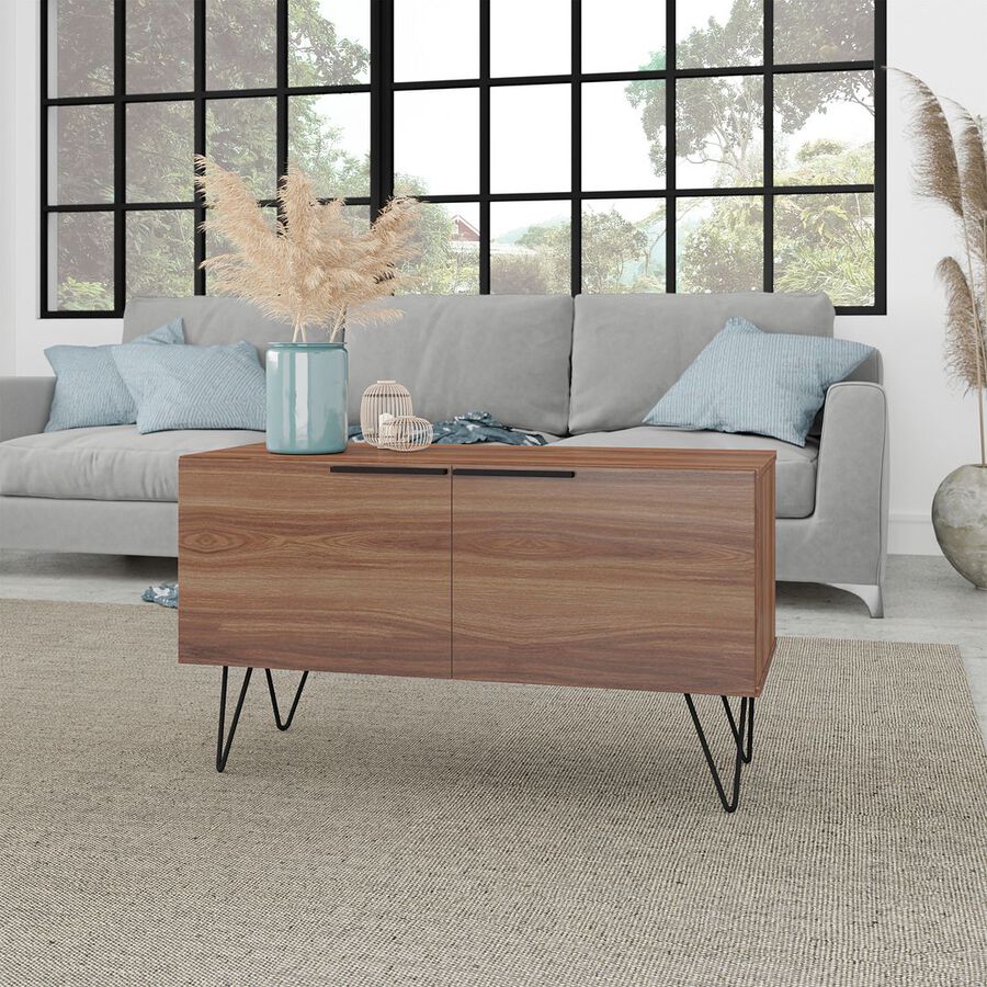 Manhattan Comfort TV & Media Units - Beekman 35.43 Accent Cabinet in Brown