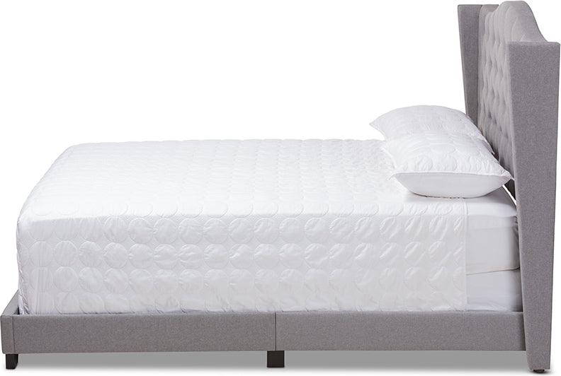 Wholesale Interiors Beds - Alesha Full Bed Gray