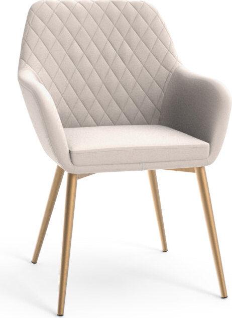 SUNPAN Dining Chairs - Jayna Dining Armchair - Champagne Gold - Antonio Linen