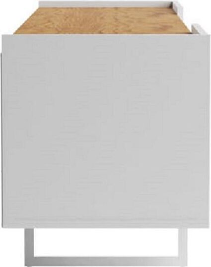Manhattan Comfort TV & Media Units - Winston 70.86 TV Stand in White and Cinnamon