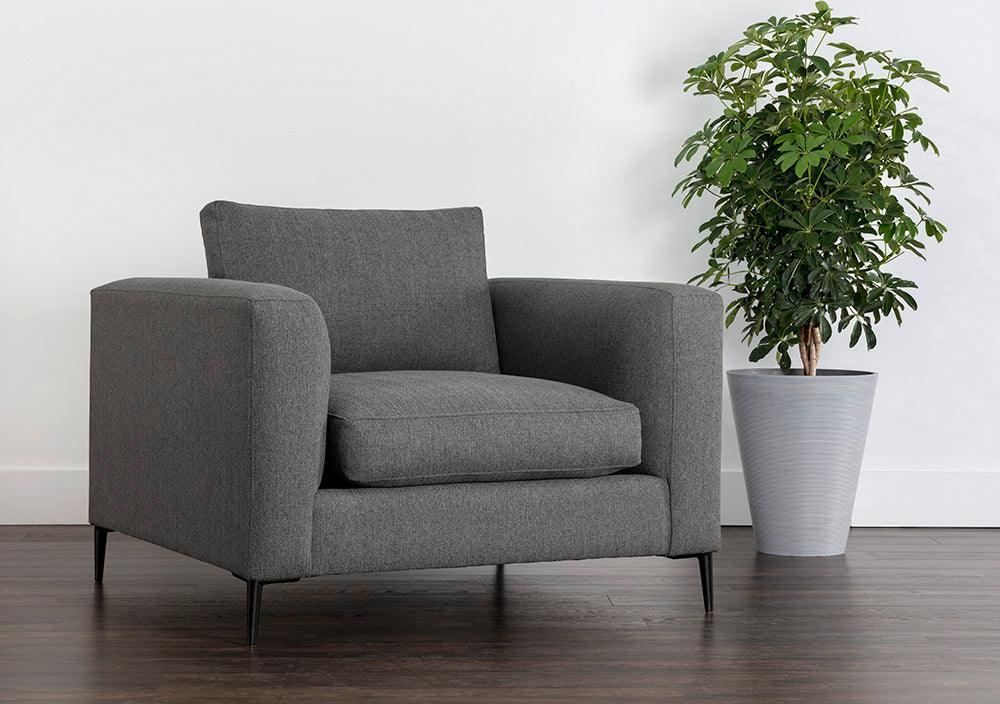 SUNPAN Accent Chairs - Byward Armchair Liv Smoke