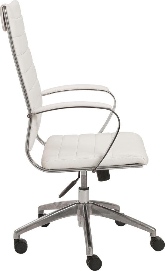 Euro Style Task Chairs - Axel High Back Office Chair White