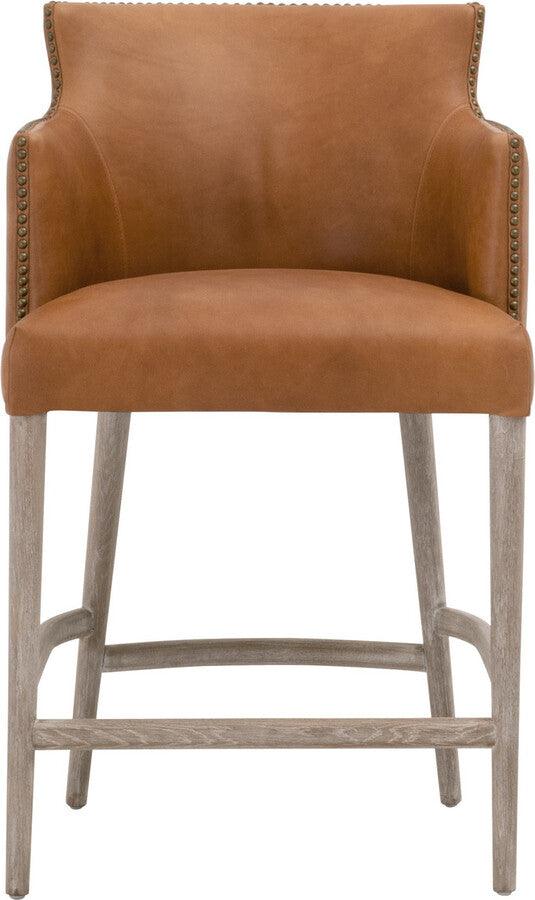 Essentials For Living Barstools - Marcelle Counter Stool Natural Gray Oak