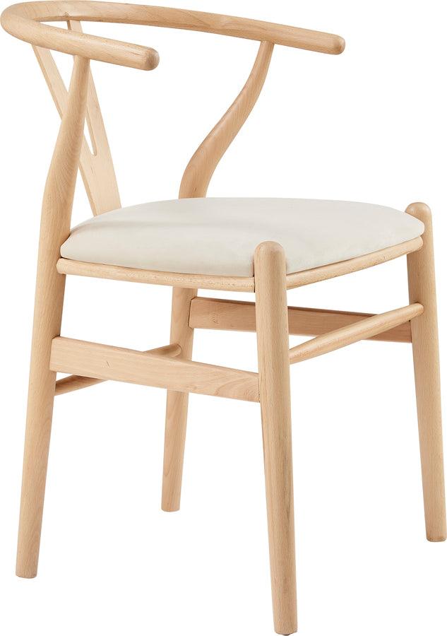 Euro Style Dining Chairs - Evelina Side Chair White