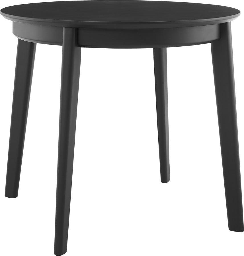 Euro Style Dining Tables - Atle 36" Round Dining Table Matte Black