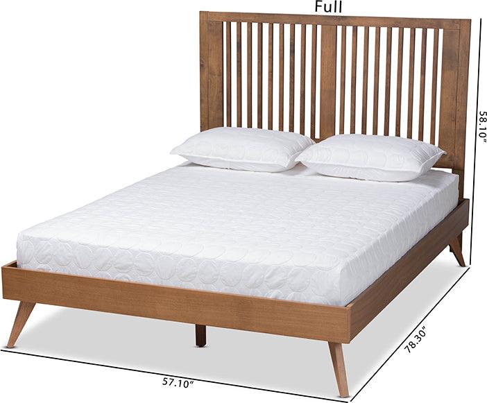 Wholesale Interiors Beds - Takeo Full Bed Ash Walnut