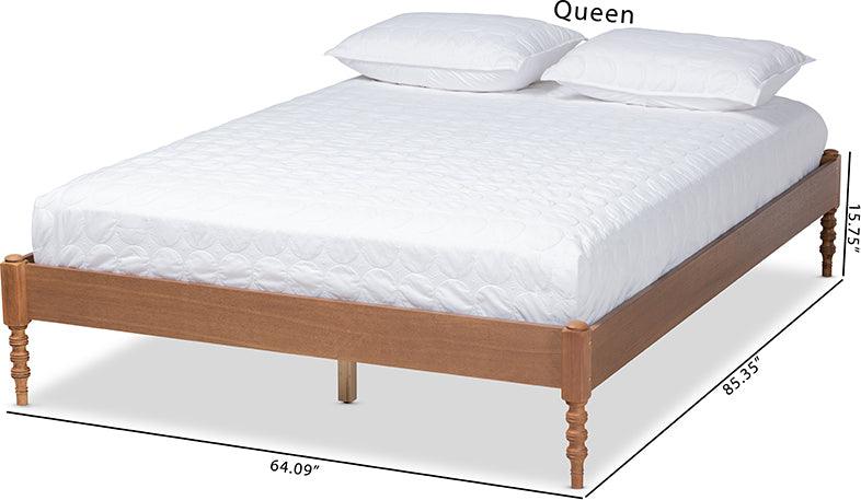 Wholesale Interiors Beds - Cielle Queen Bed Ash Walnut